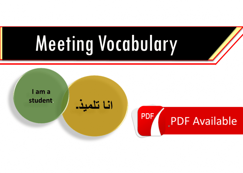 dialogues in english and arabic