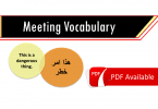 Arabic -English dialogue