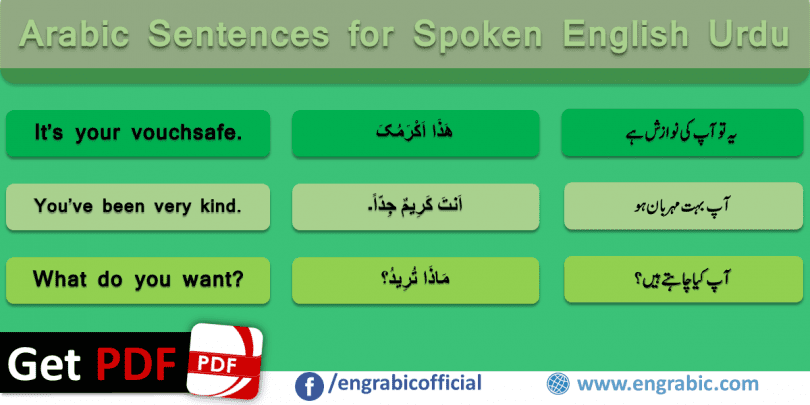 Learn Basic Arabic Sentences and Phrases with their meanings in Hindi and English. Common Arabic Sentences in English for beginners.