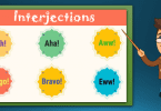 An interjection is a part of speech that demonstrates the feelings or emotions of author. These words can be alone or may be placed before or after the sentence. Interjections are followed by a Exclamation Mark.